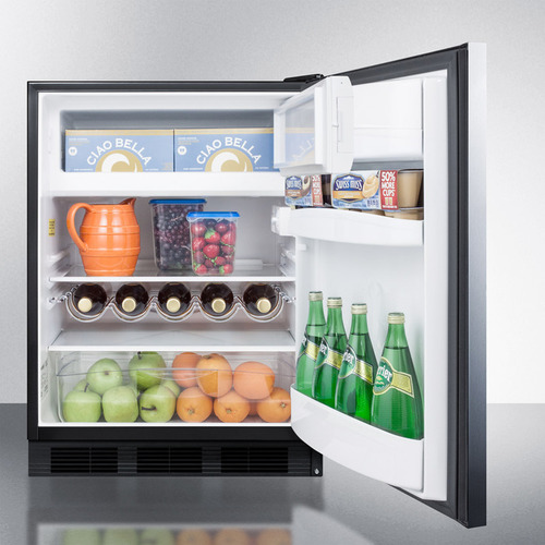 CT663BKSSHHADA Refrigerator Freezer Full
