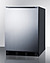 CT663BKBISSHH Refrigerator Freezer Angle