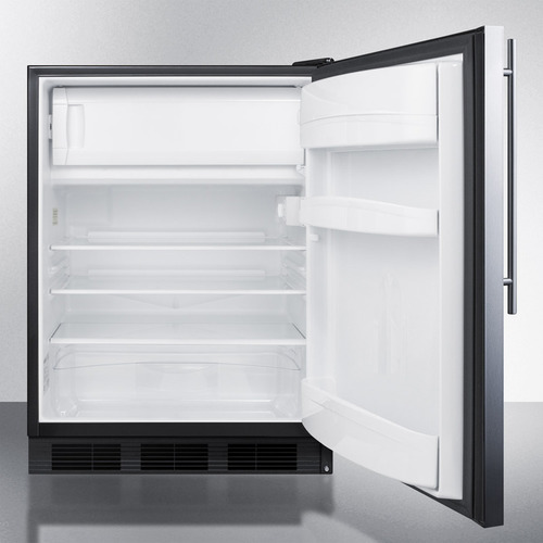 CT66BSSHV Refrigerator Freezer Open