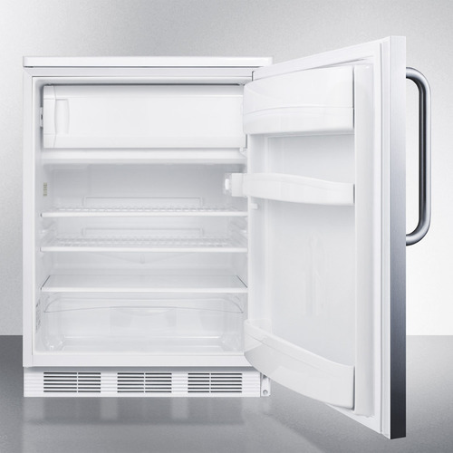 CT66LWSSTB Refrigerator Freezer Open