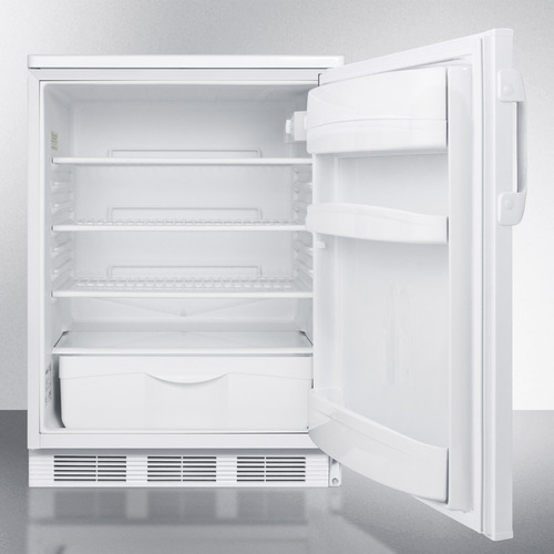FF6W7 Refrigerator Open