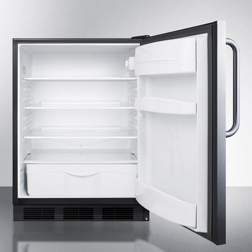 FF6BKSSTB Refrigerator Open