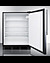 AL752BKSSHV Refrigerator Open