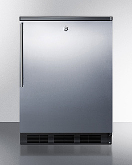 FF7LBLKSSHV Refrigerator Front