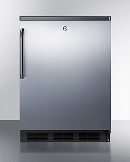 FF7LBLKSSTB Refrigerator Front