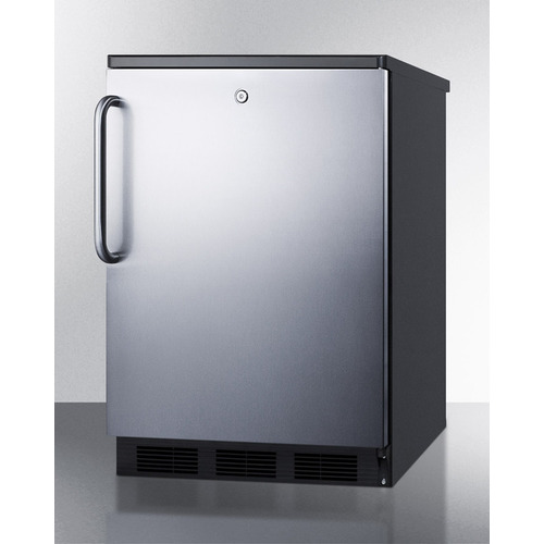 FF7LBLKSSTB Refrigerator Angle