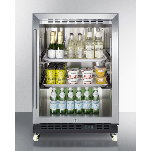 SCR610BLRI Refrigerator Full