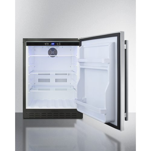 AL55CSS Refrigerator Open