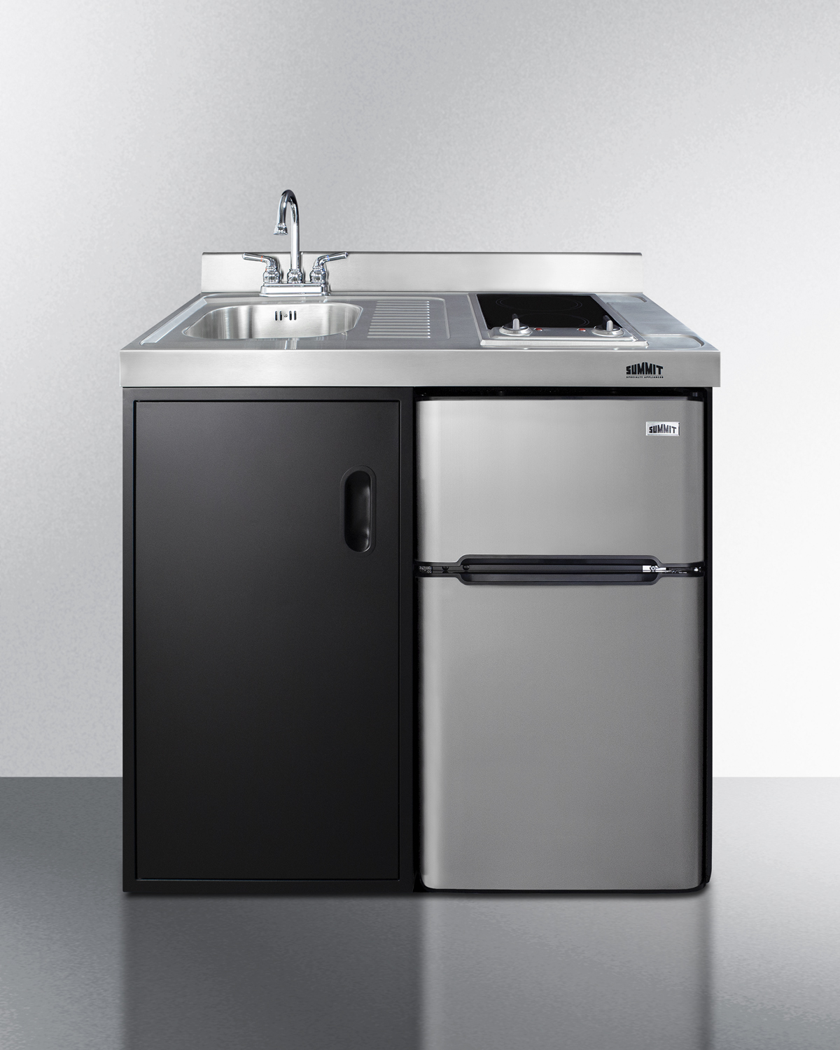 邦楽 World's System Kitchen C39ELGLASSBK_Front_2.jpg