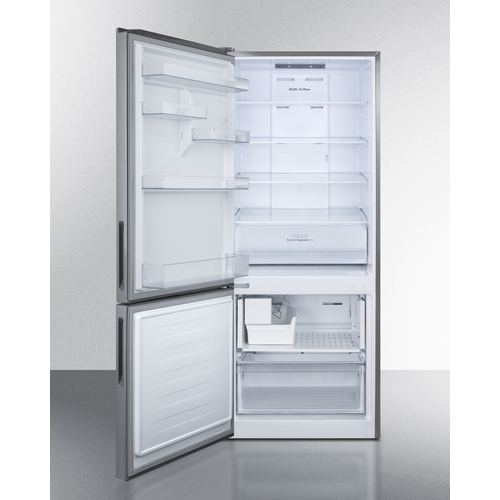 FFBF279SSBIIMLHD Refrigerator Freezer Open