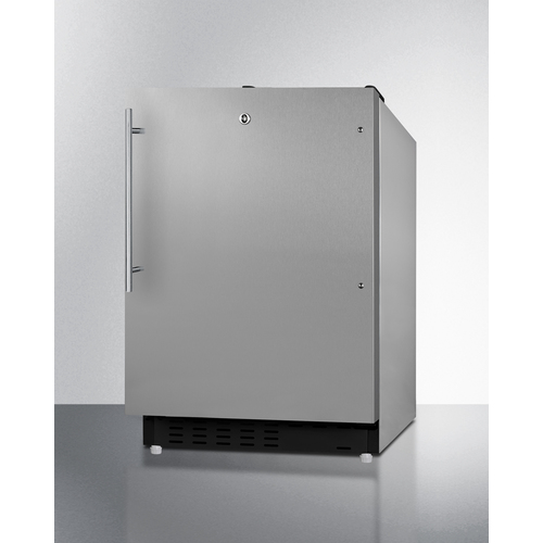 ALRF49BCSSHV Refrigerator Freezer Angle