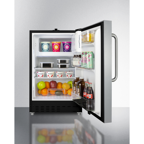 ALRF49BCSS Refrigerator Freezer Full