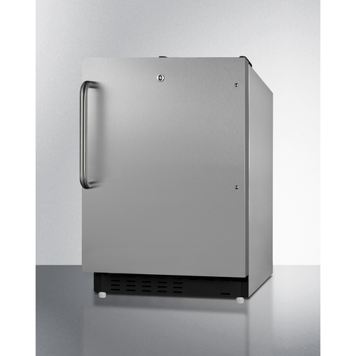 ALRF49BCSS Refrigerator Freezer Angle