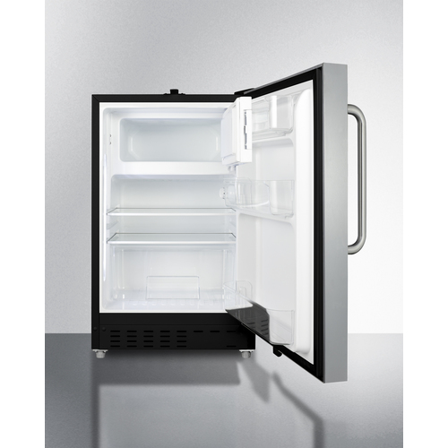 ALRF49BCSS Refrigerator Freezer Open