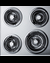 ZEL03 Electric Cooktop Detail