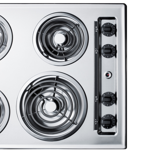 ZEL03 Electric Cooktop Detail