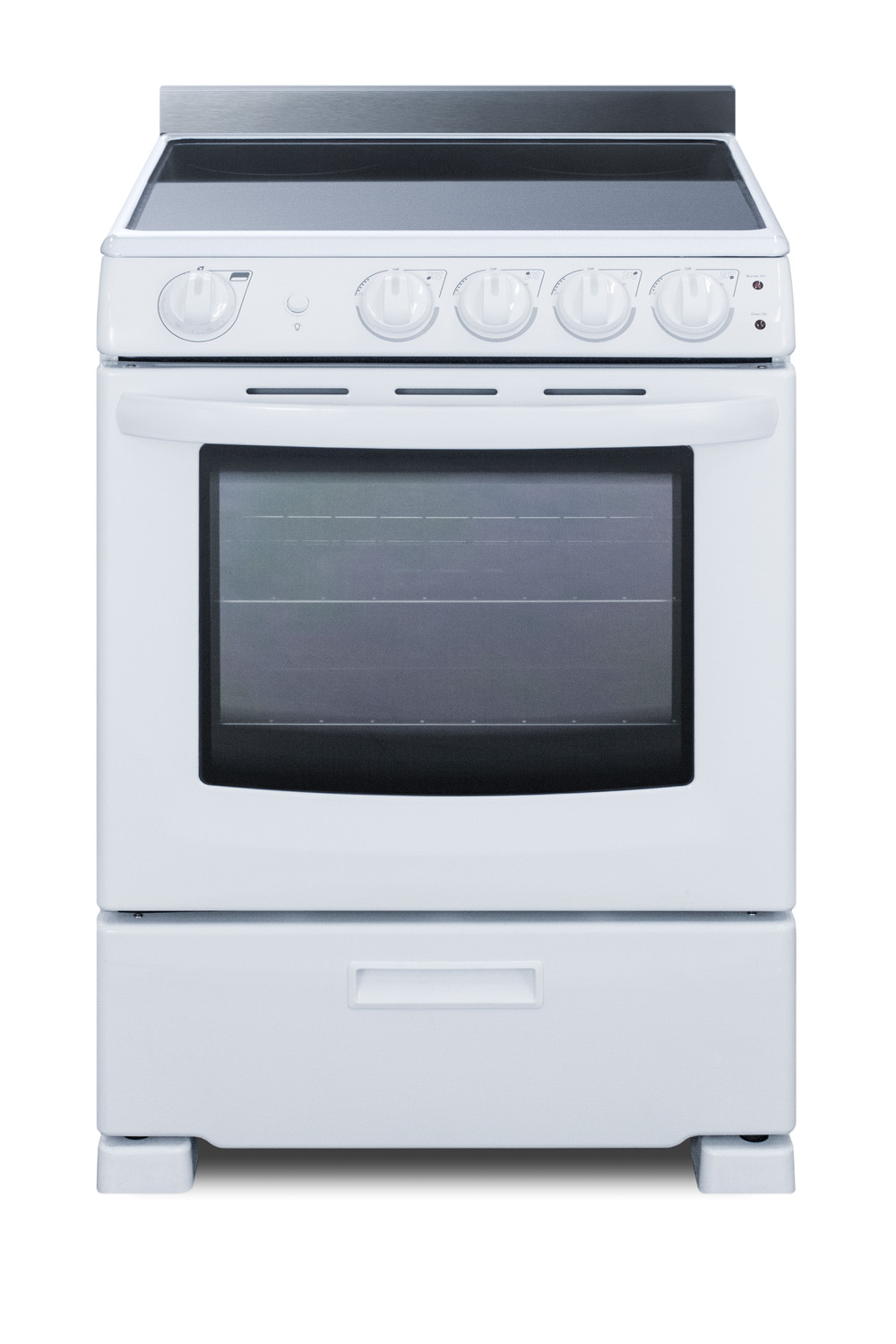 Summit 24" Wide Electric Smooth-Top Range