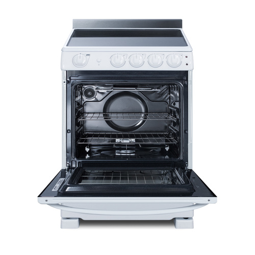 REX2421WRT Electric Range Open