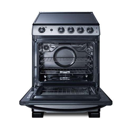 REX2451SSRT Electric Range Open