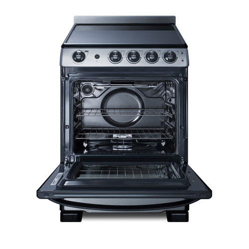 REX2451SSRT Electric Range Open