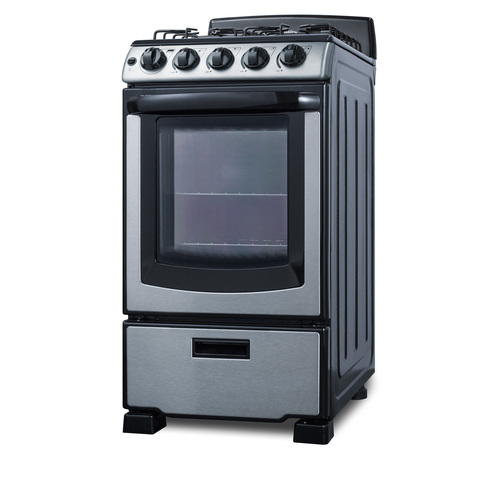 PRO201SS Gas Range Angle