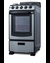 PRO201SS Gas Range Angle
