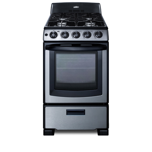 PRO201SS Gas Range Front