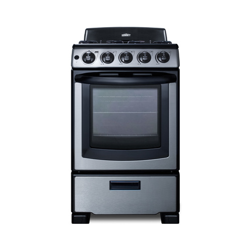 PRO201SS Gas Range Front