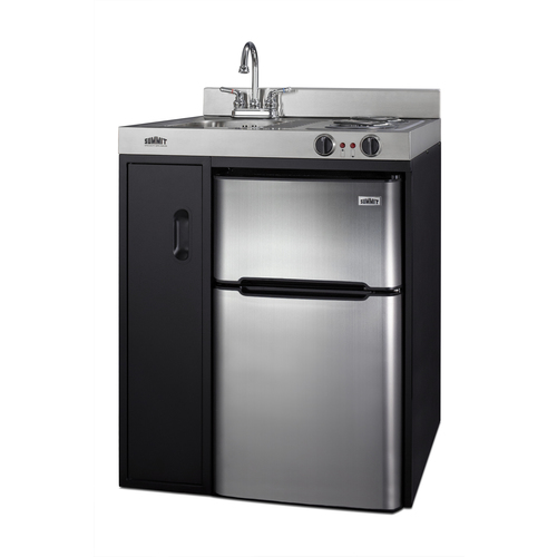 C30ELBK Kitchenette Angle