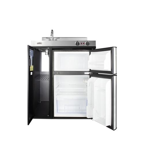 C30ELBK Kitchenette Open