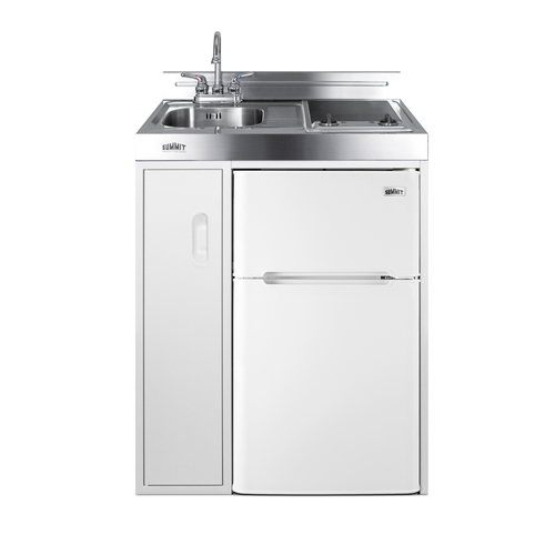 C30ELGLASS Kitchenette Front