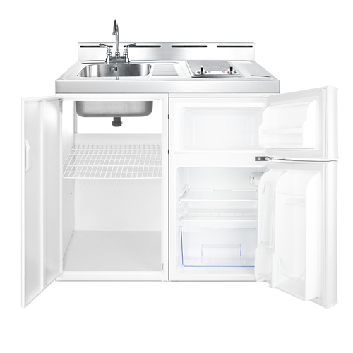 C39ELGLASS Kitchenette Open