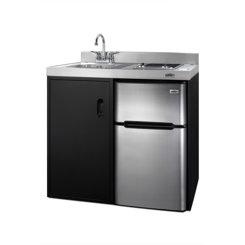 C39ELGLASSBK Kitchenette Angle
