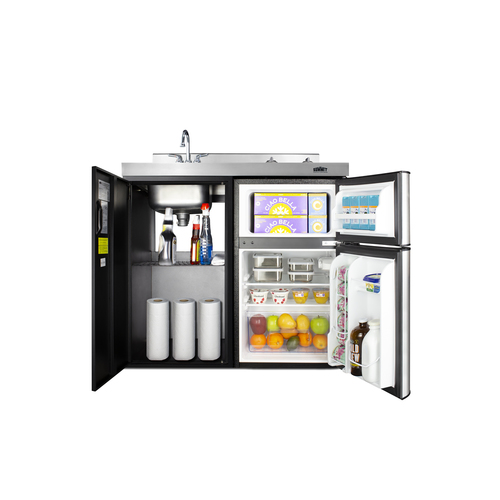 C39ELGLASSBK Kitchenette Full