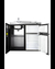 C39ELGLASSBK Kitchenette Open