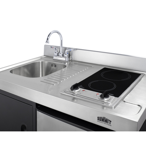 C39ELGLASSBK Kitchenette Detail