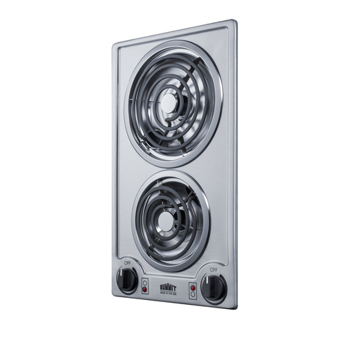 CCE213SS Electric Cooktop Angle