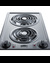 CCE213SS Electric Cooktop Detail