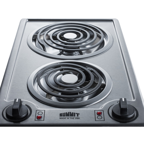 CCE227SS Electric Cooktop Detail