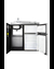 CK36ELGLASS Kitchenette Open