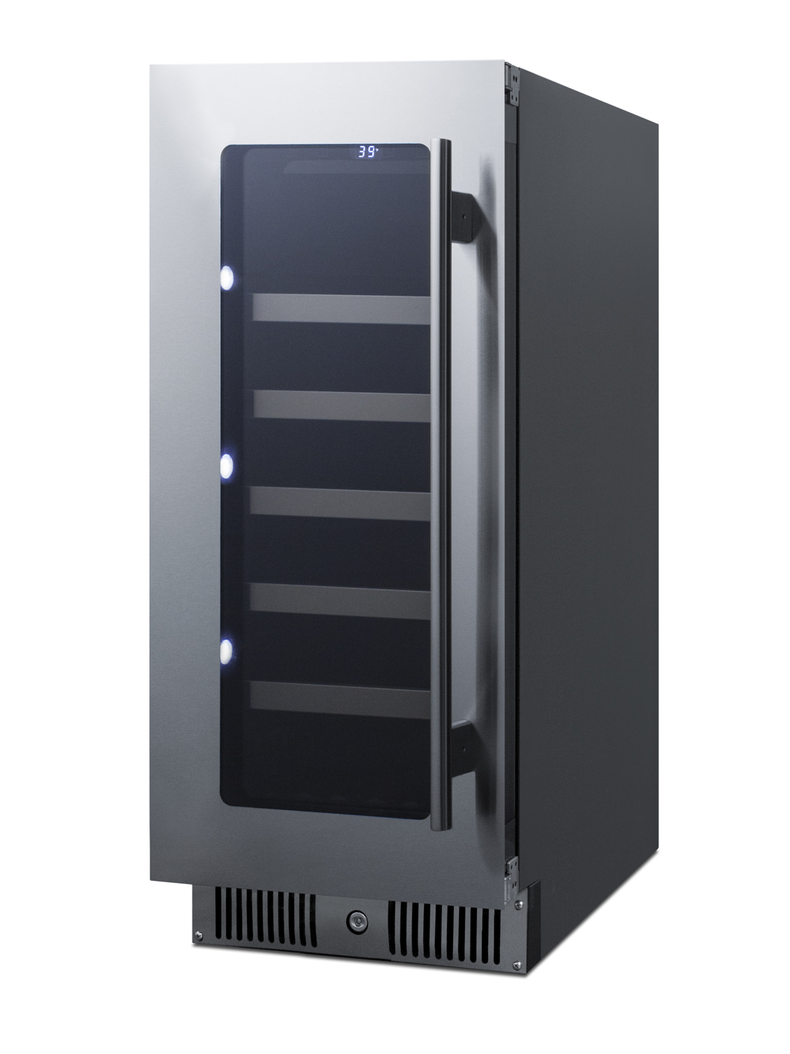 Summit Appliance Single Zone 14.88'' 29 Bottle Wine Refrigerator | Fridge.com