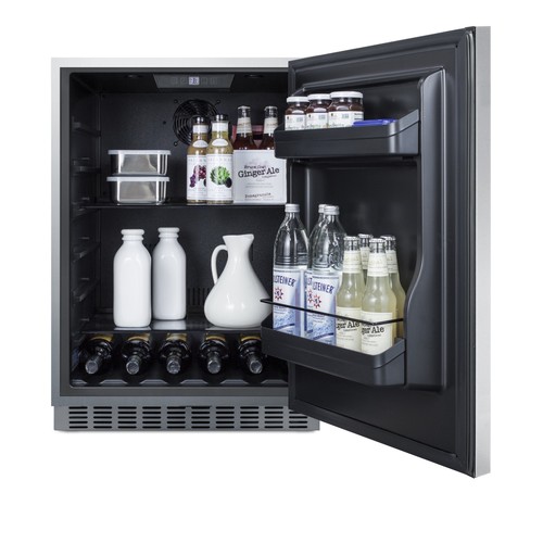 CL67ROSB Refrigerator Full