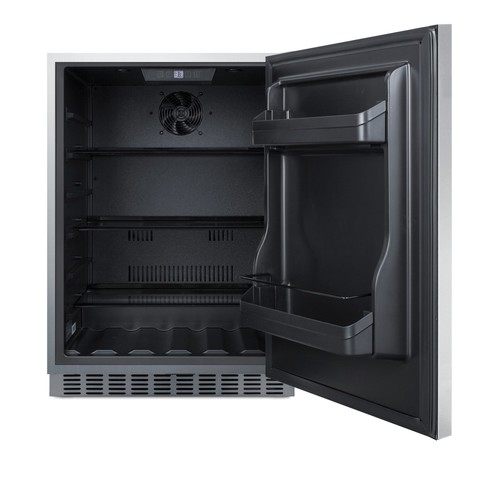 CL67ROSB Refrigerator Open