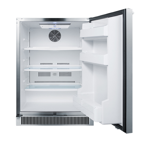 CL68ROS Refrigerator Open