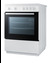 CLRE24WH Electric Range Angle