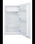 CM406W Refrigerator Freezer Open