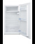 CM406W Refrigerator Freezer Open