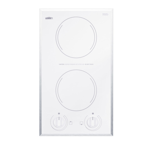 CR2115WH Electric Cooktop Front