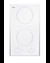 CR2115WH Electric Cooktop Front