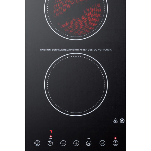 CR2B15T1B Electric Cooktop Detail